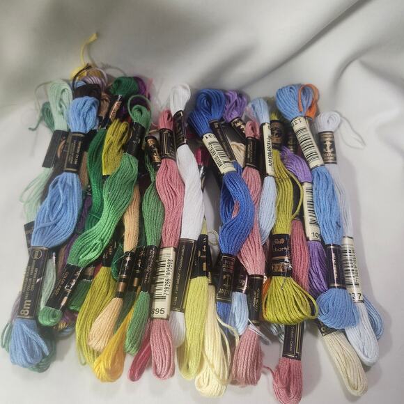 44 Achor 6 Strand Floss Full Partial Various Colors   Cotton Germany B16 - Picture 1 of 6